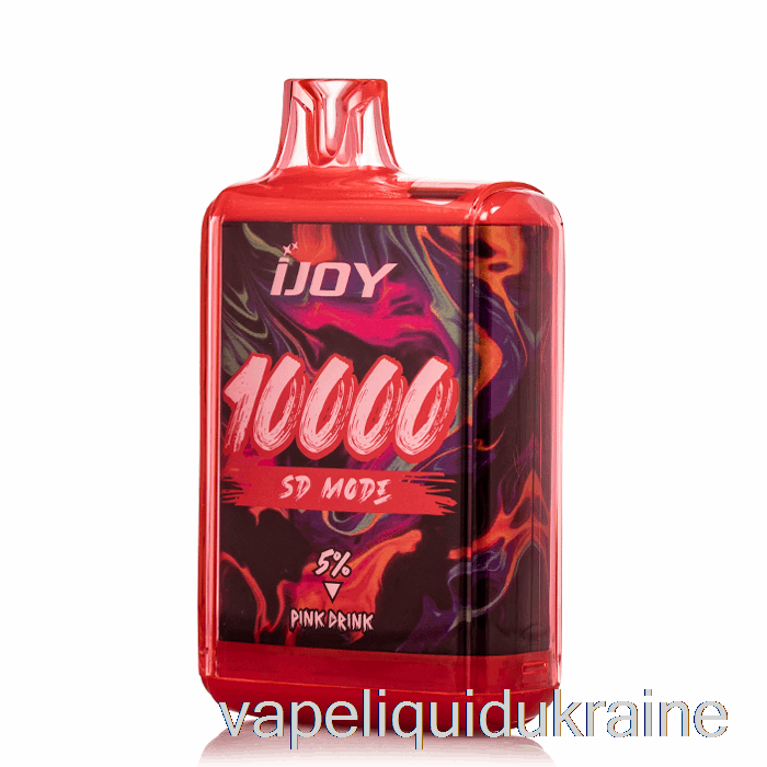 Vape Liquid Ukraine iJoy Bar SD10000 Disposable Pink Drink